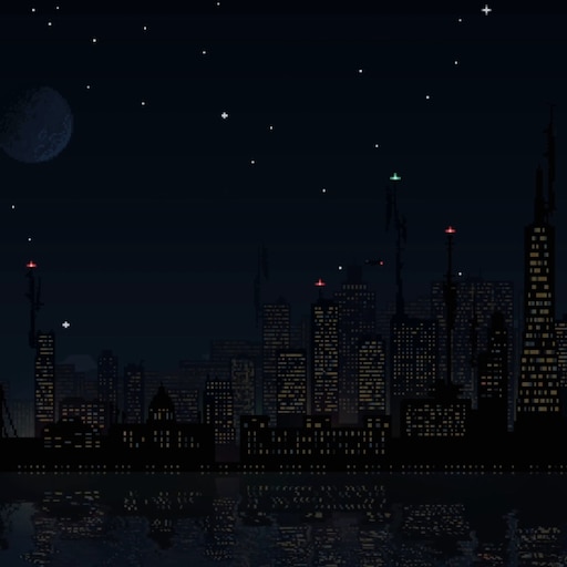 Steam Workshop::Pixel City Nighttime Animated