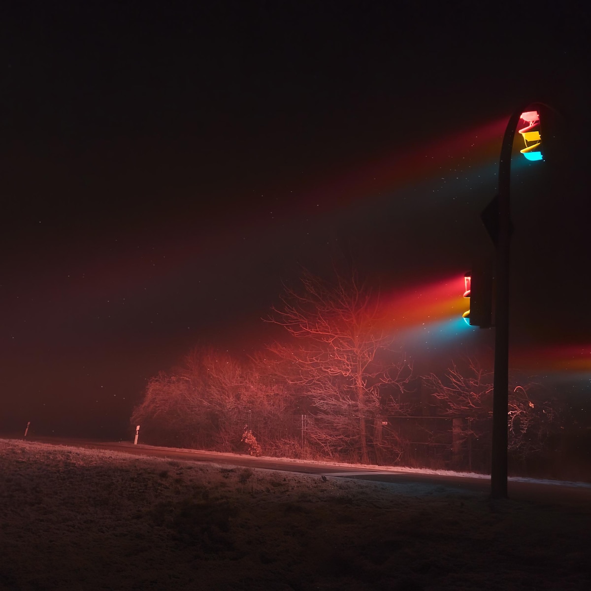 Street at Night during Winter II