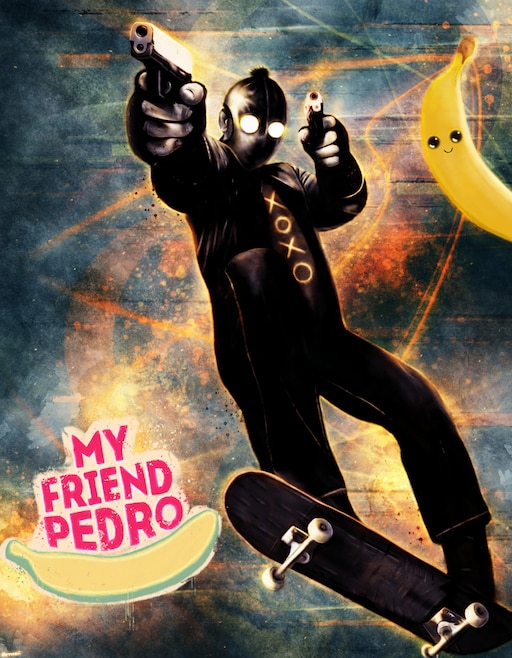 My friend paul. Игра my friend Pedro. My friend Pedro Педро. Игра май френд Педро. My friend Pedro персонаж.