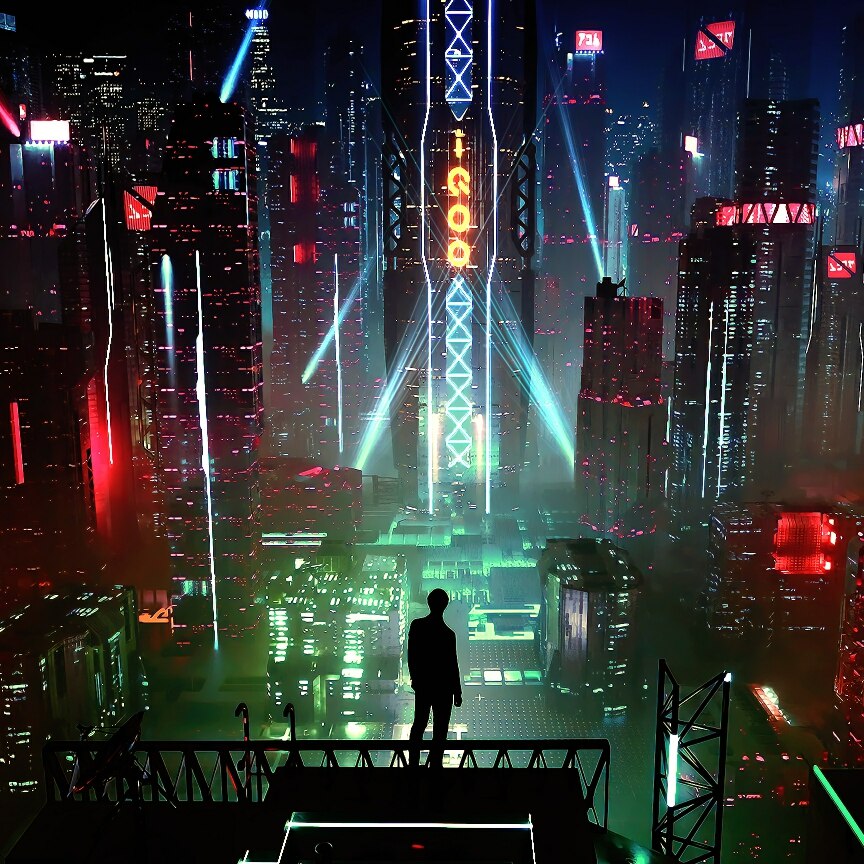 Cyberpunk City at Night | Wallpapers HDV