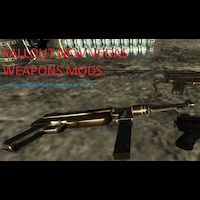 Fallout 4 Shoulder Mounted Machine Gun Mod