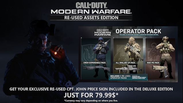 Steam Workshop::Call of Duty Modern Warfare 2019 - Cpt. John Price