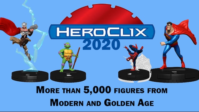 Steam Workshop Heroclix 2020 Beta Complete Sets From Modern And
