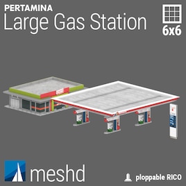 Steam Workshop Pertamina Gas Station Rico