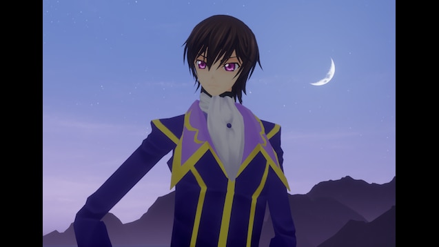 Steam Workshop::Code Geass Lelouch in HD 4K with eye and particles