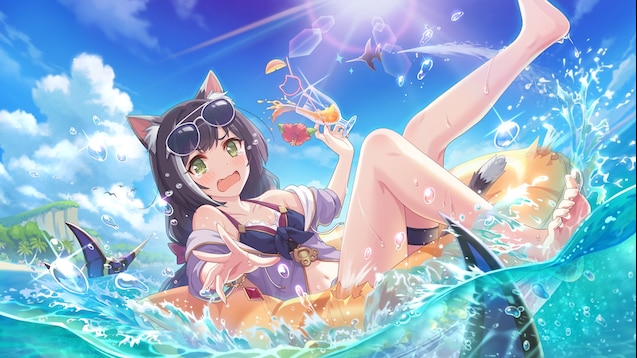 Steam Workshop Princess Connect Re Dive Summer Kyaru プリコネr キャル サマー