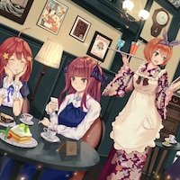 Steam Workshop:: Go Toubun no Hanayome, irmãs nakano papel de parede HD