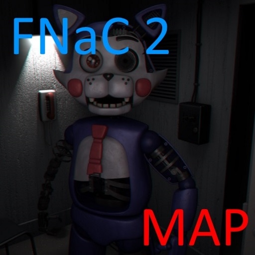 fnaf 2 map - Desenho de nightmare_candy - Gartic