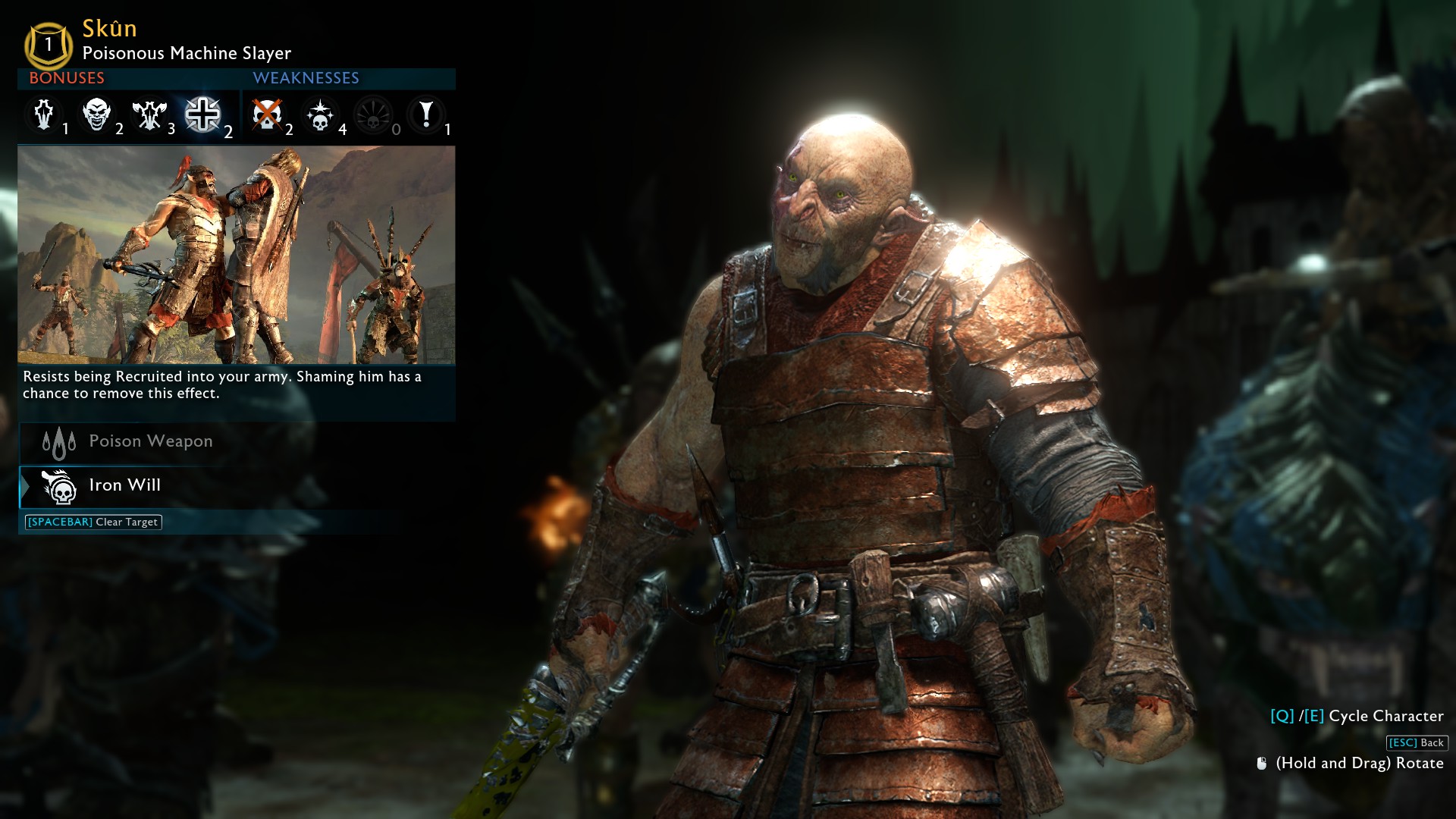 Iron of Death achievement in Middle-earth: Shadow of Mordor