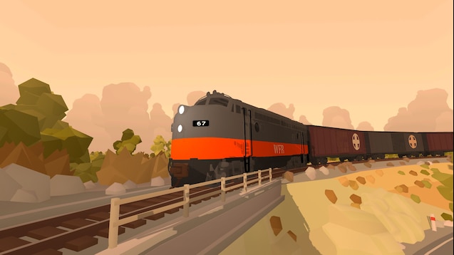 Steam Workshop Wolf Fox Railroad F7a - roblox csx train