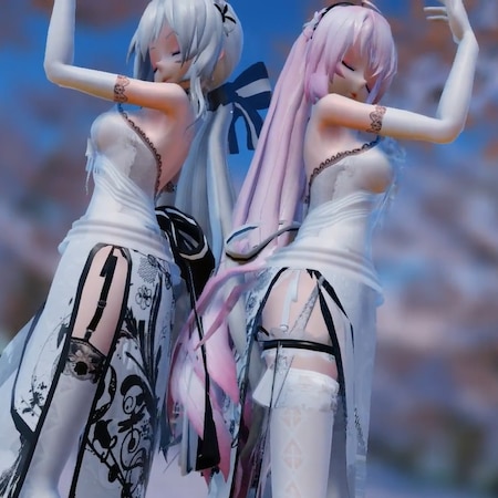 [MMD] 来世デ逢イマショウ (Luka & Haku)1080P 60FPS