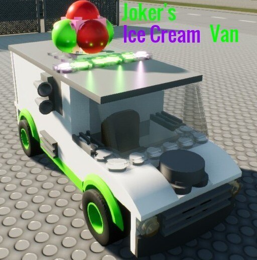 Lego batman joker discount ice cream truck