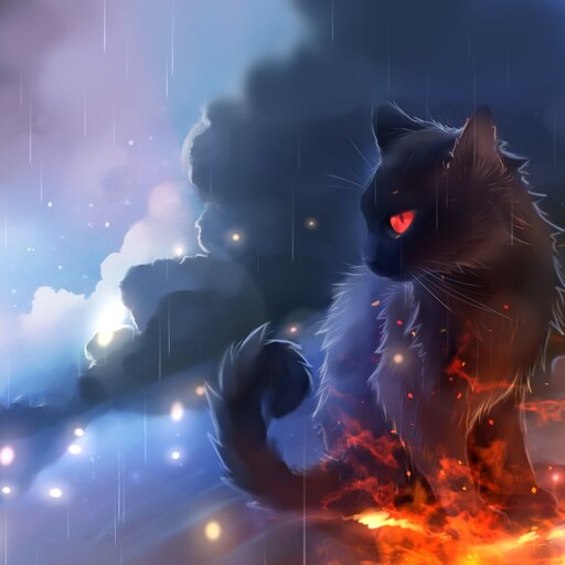 Steam Workshop::Burning Cat