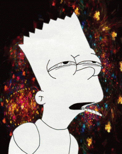 Sad Bart Simpson 