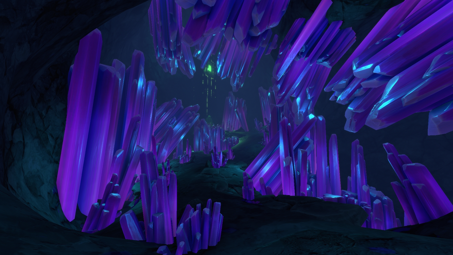 Crystal cave subnautica
