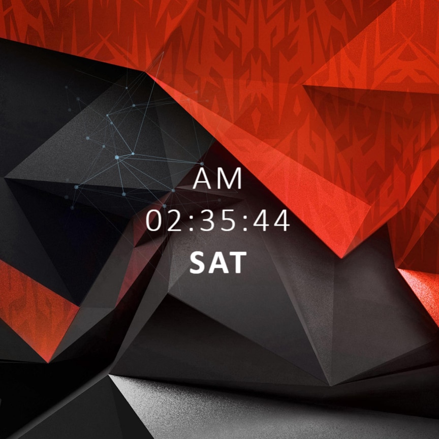 Acer Clock [4k - 24hr (AM/PM)]