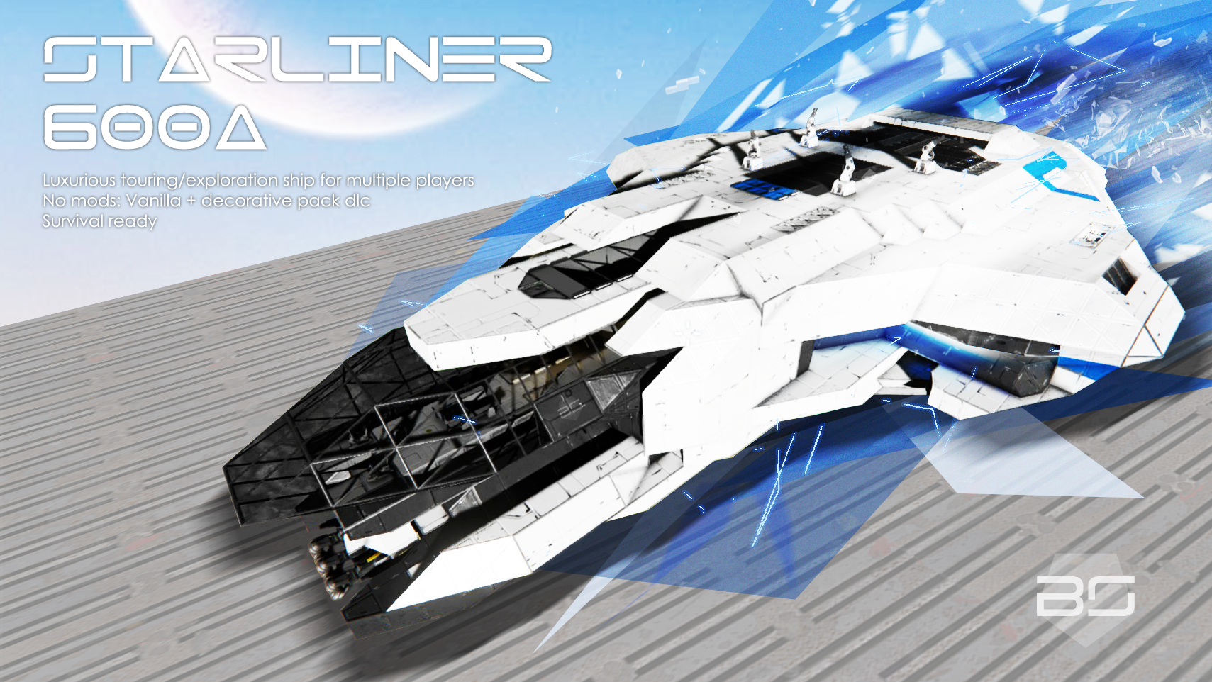 Ergasthri Steam Executive Starliner Exploration Ship Vanilla