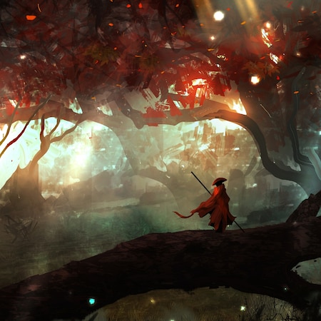 Red Forest | Wallpapers HDV