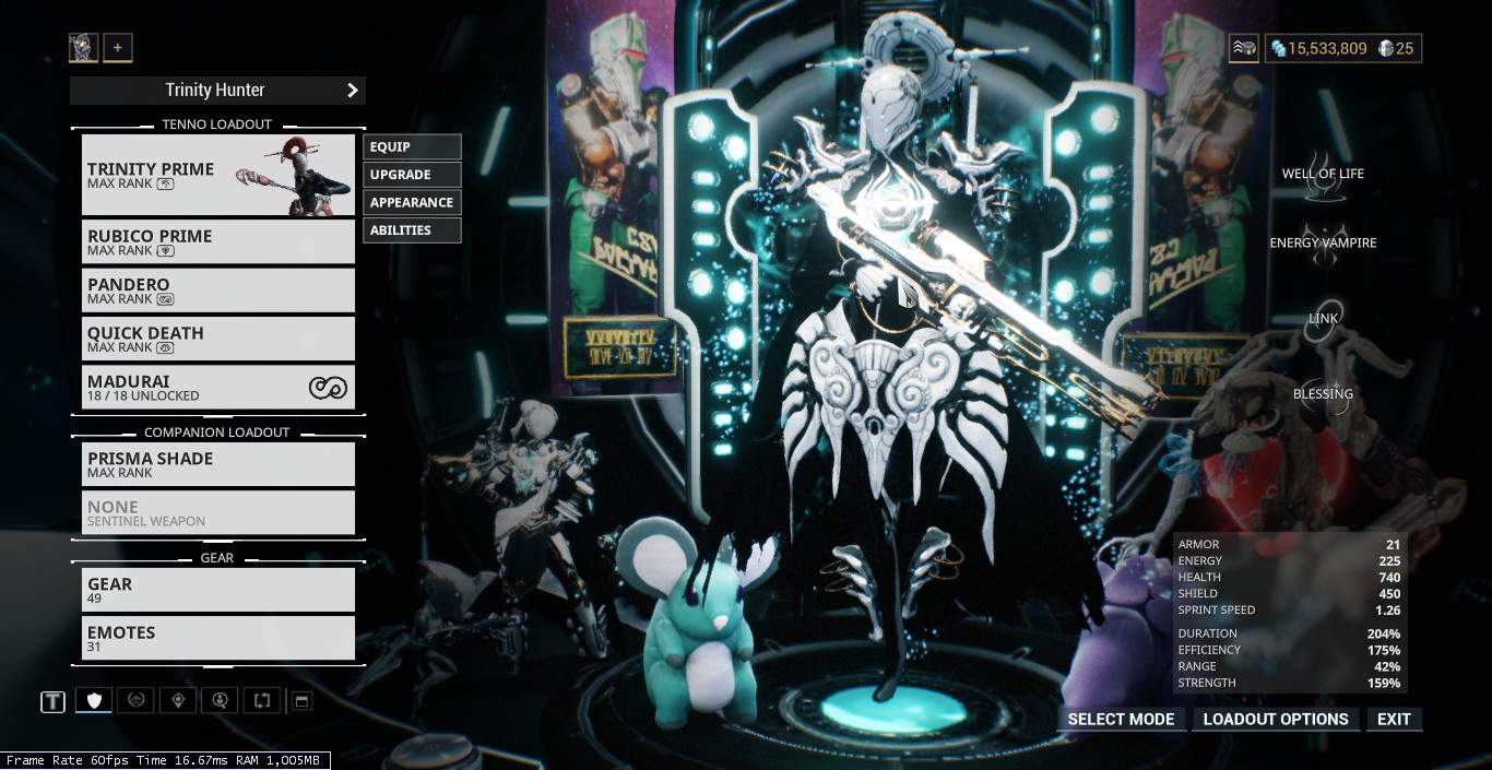 Skin de Trinity Strega se buguea con la Armadura Vetala (solo el hombro ...