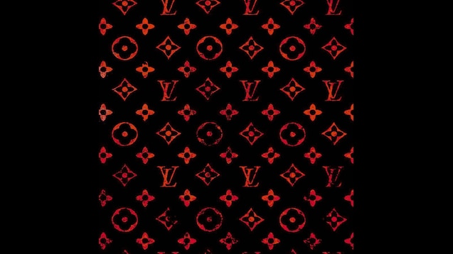 red and black louis vuitton wallpaper