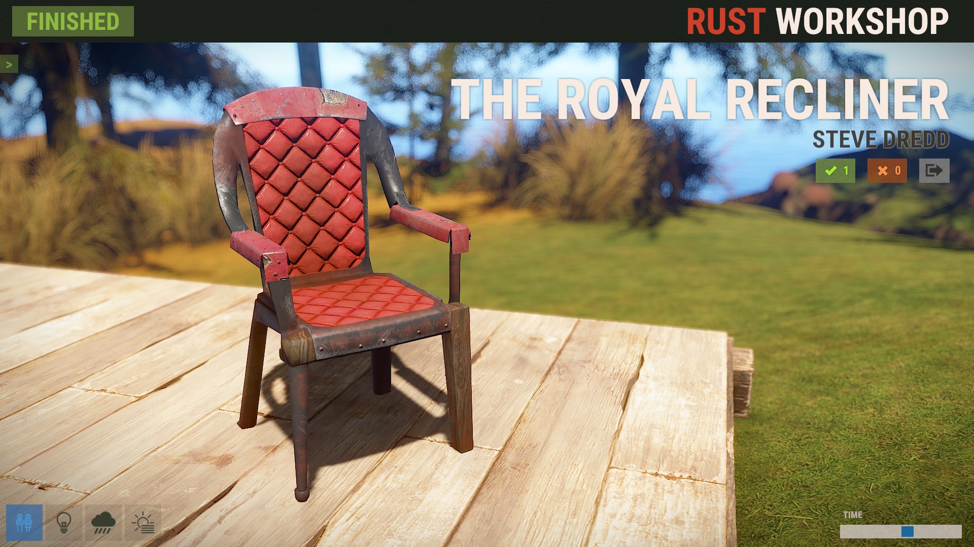 Red Leather Chair screenshot 1