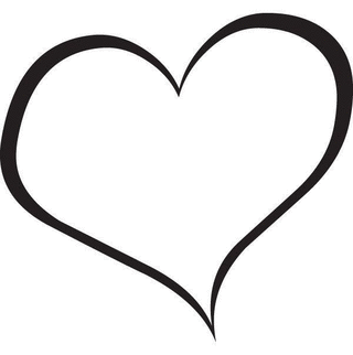 black heart outline gif