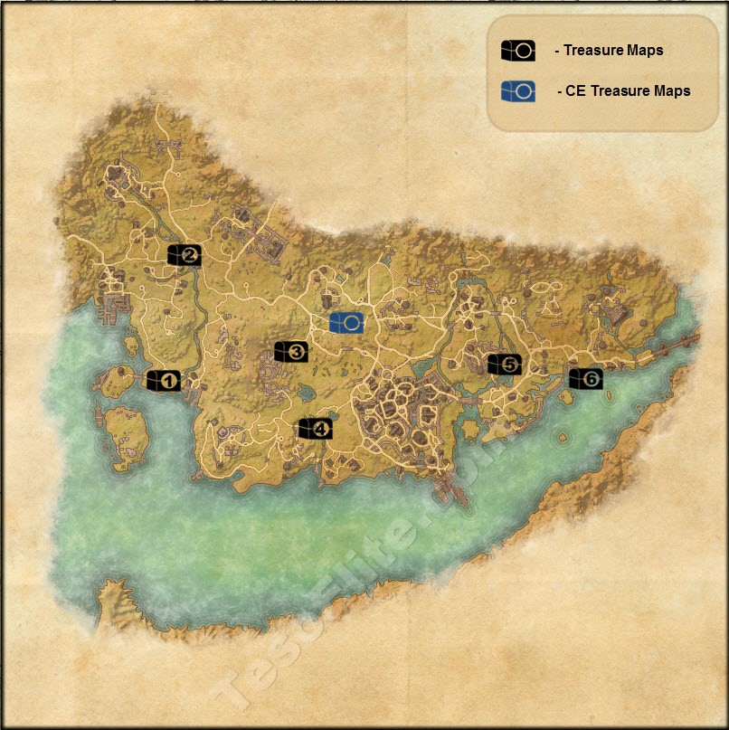 Stormhaven Treasure Maps Locations Guide. 