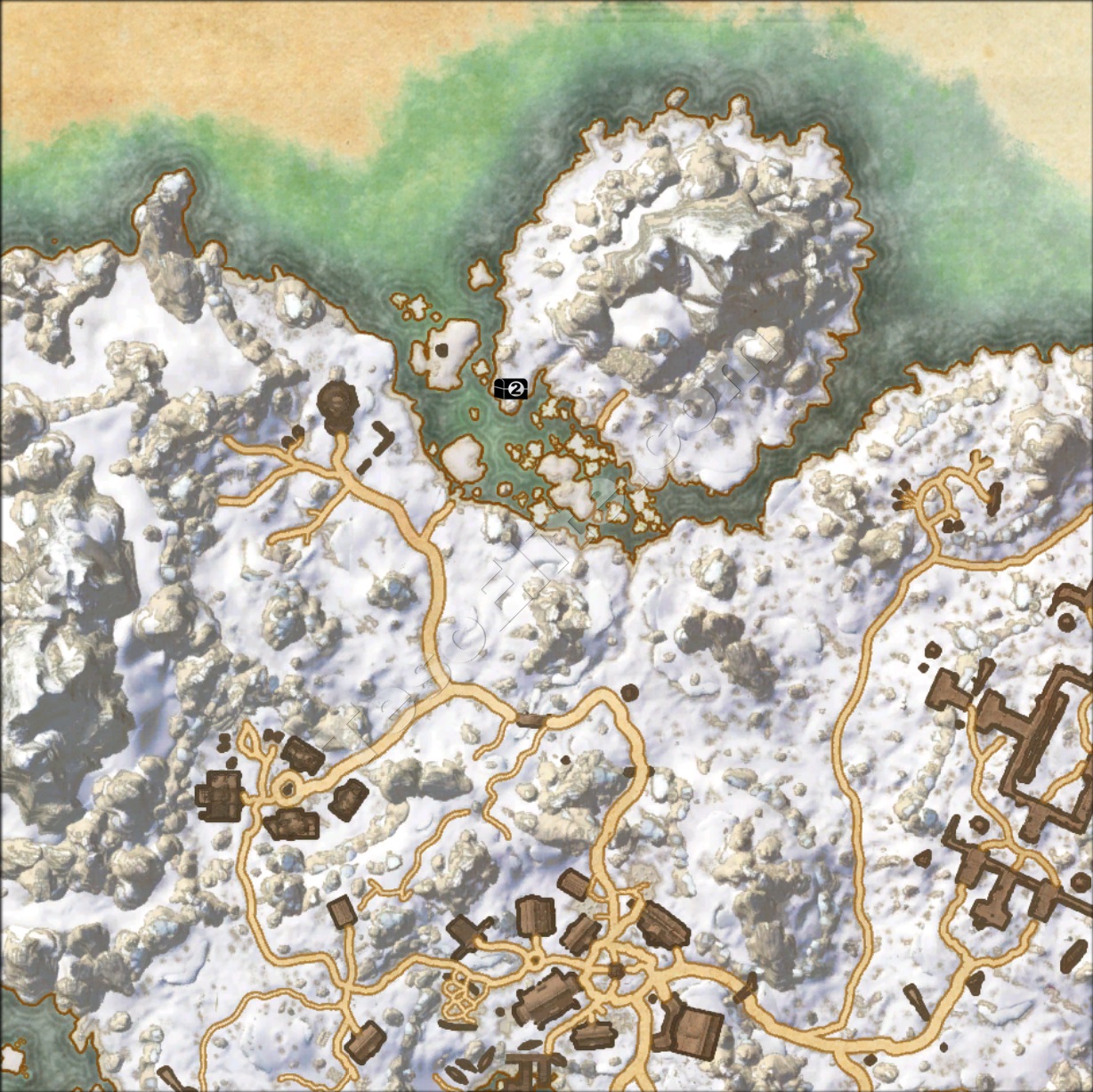 Bleakrock Isle Treasure Map II. 