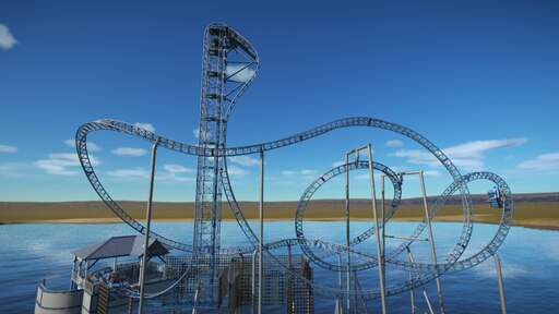 Steam Workshop Iron Shark Real World Coaster Recreation