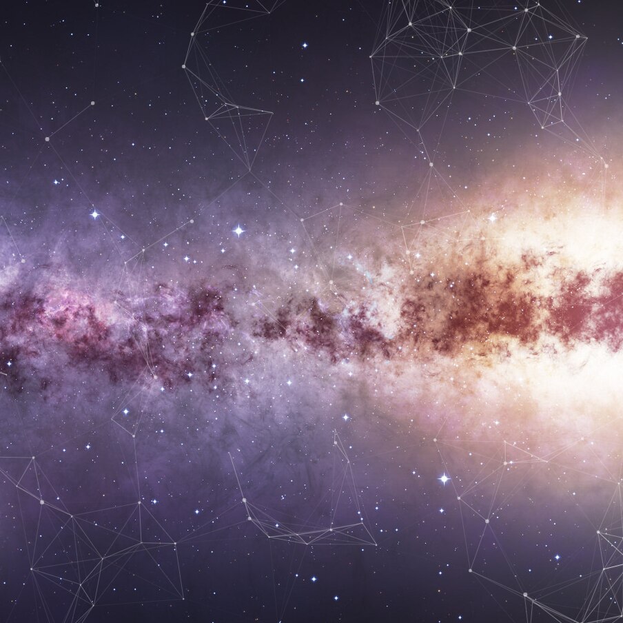 Space Wallpaper w/ Particles [5760x1080]