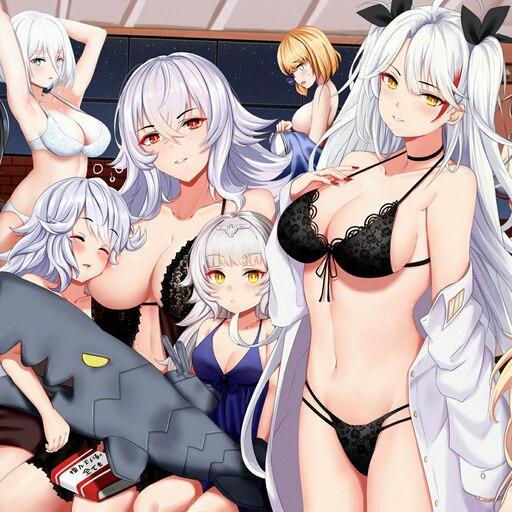 Steam Workshop Azur Lane KMS Lingerie Party