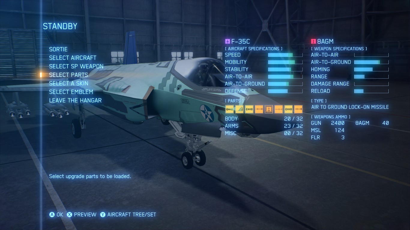 Ace Combat 7: Skies Unknown (PC)  Mission 20: Dark Blue [End +