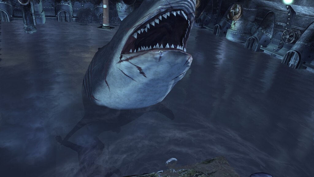 Steam Community :: Screenshot :: yeah batman punch the fucking shark