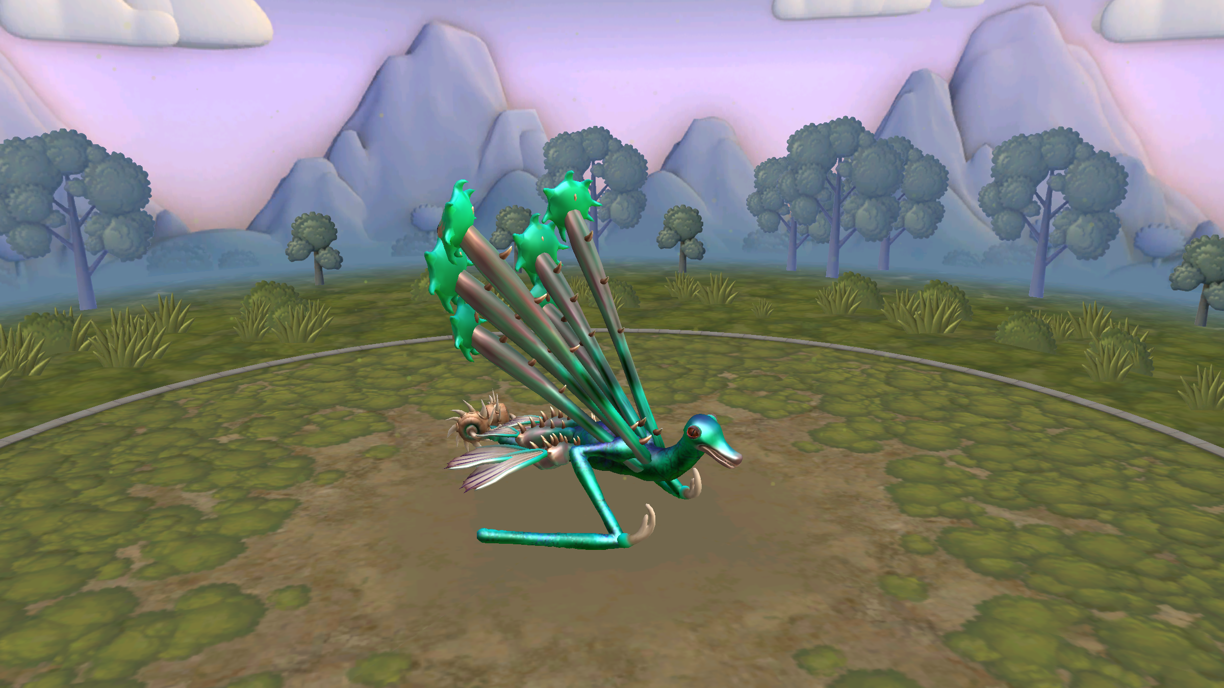 spore epic mod flying how to land