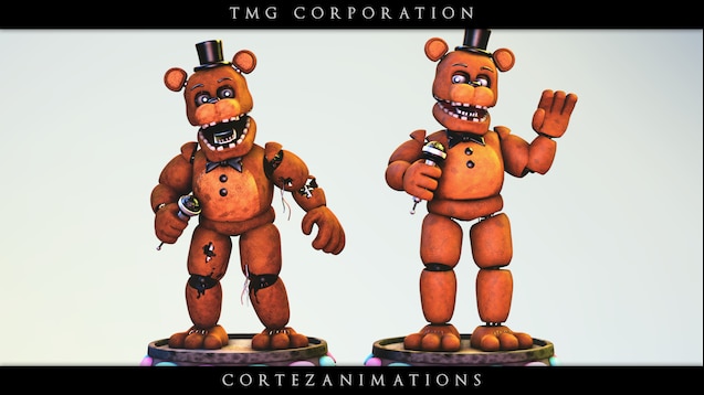 Withered Freddy has been fixed! Unwithered Freddy! (FNaF 2 Mod) 