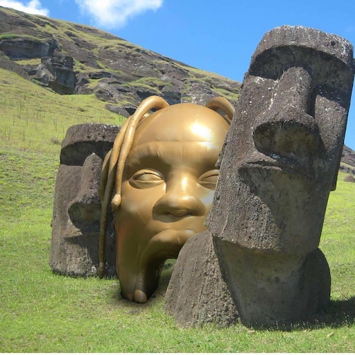 Видео каменные лица. Статуи Моаи. Моаи Стоун скульптура. Каменные головы на острове Пасхи. Истуканы Моаи.