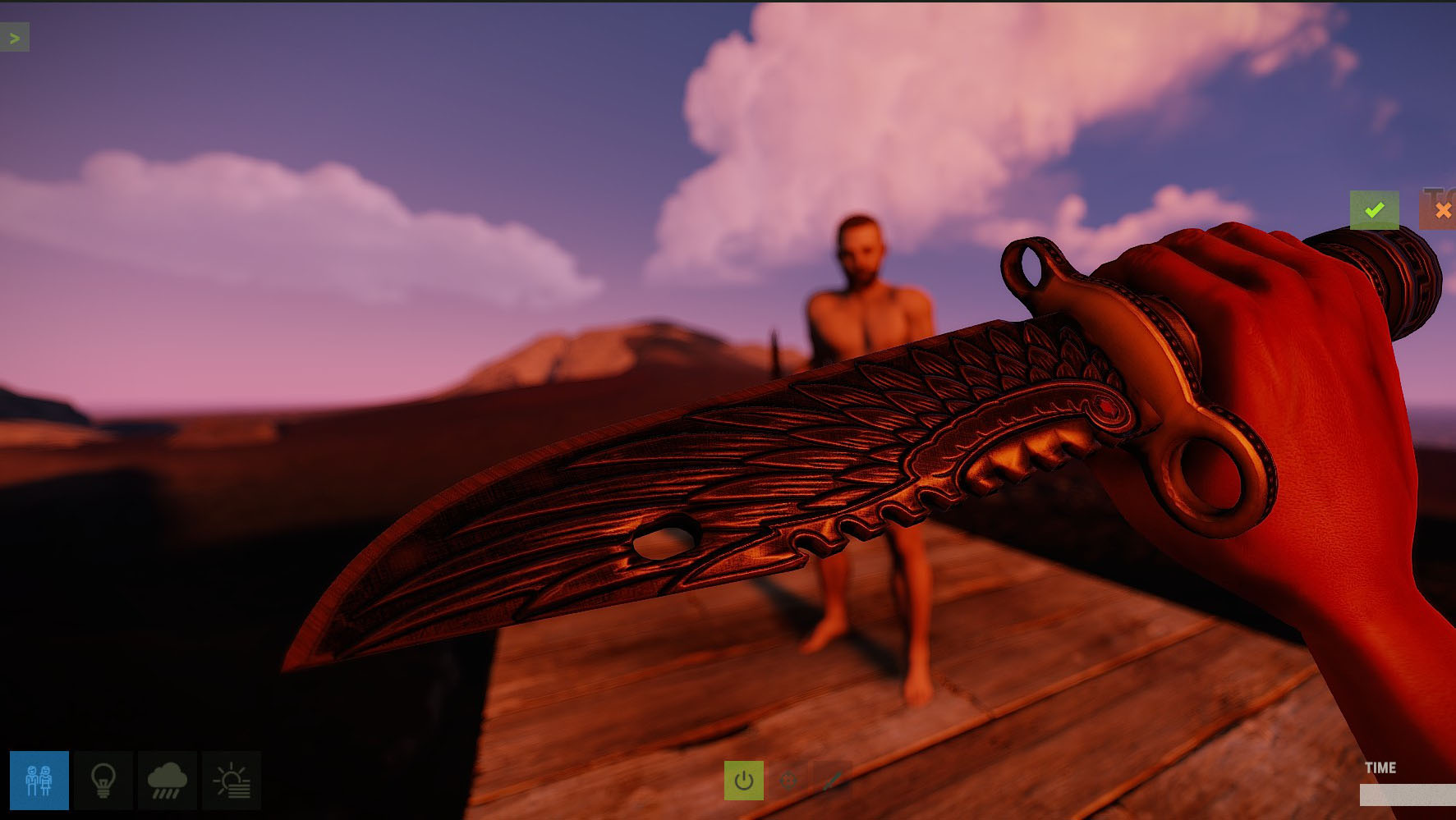 Bronze Raven Knife thumbnail 3