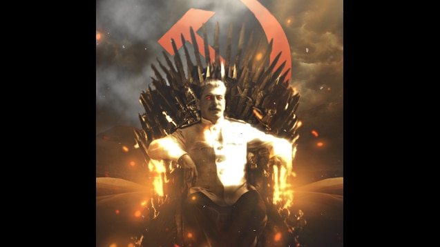Steam Workshop::Man of Steel on the Iron Throne (Stalin Game of Thrones  Animated Wallpaper)