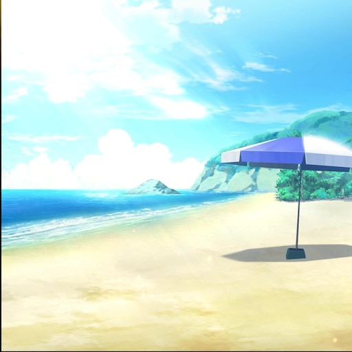 Аниме пляж фото Аниме пляж фото