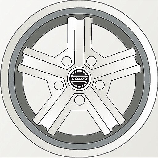 Volvo 240 store virgo wheels