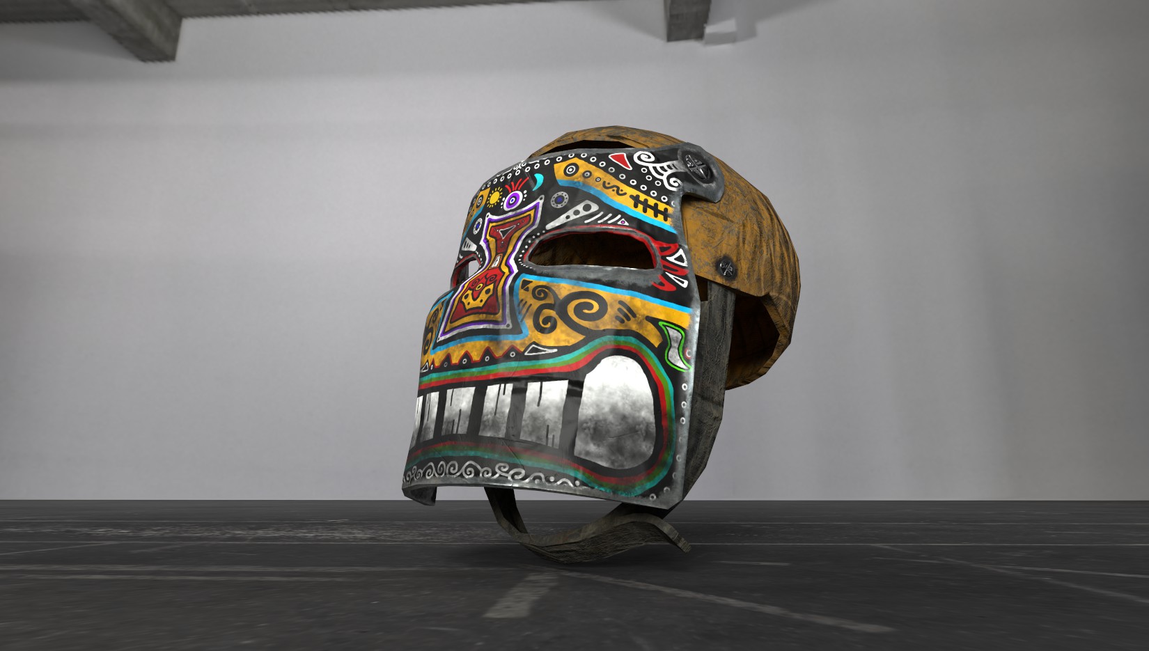 Sunrise Metal Facemask screenshot 1