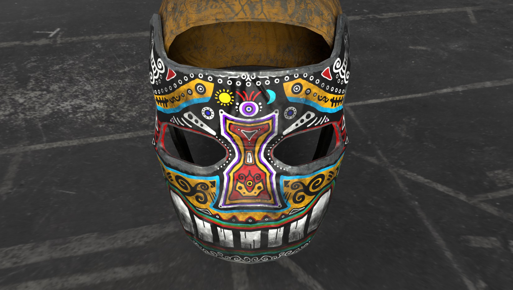 Sunrise Metal Facemask thumbnail 5