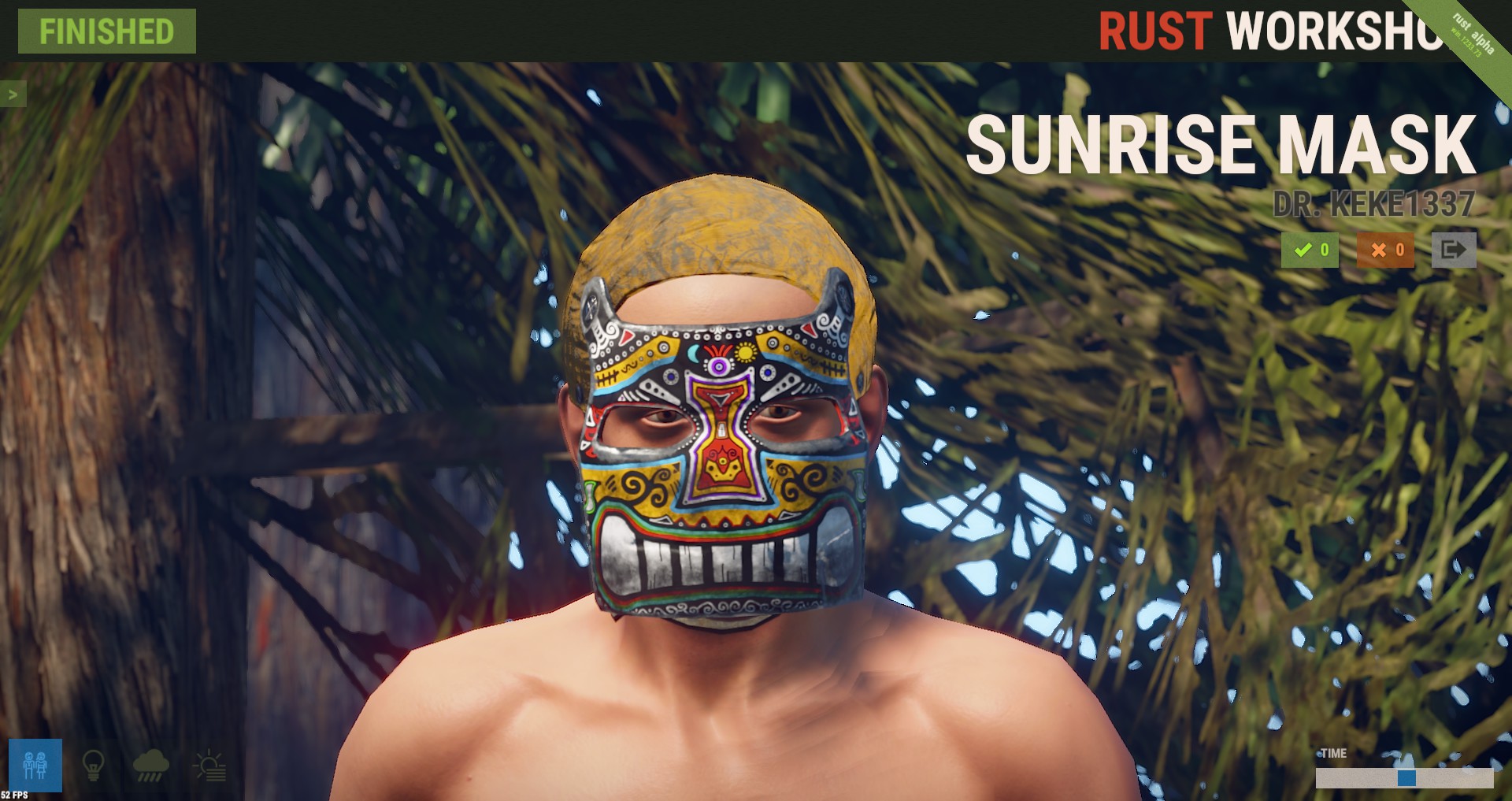 Sunrise Metal Facemask thumbnail 6