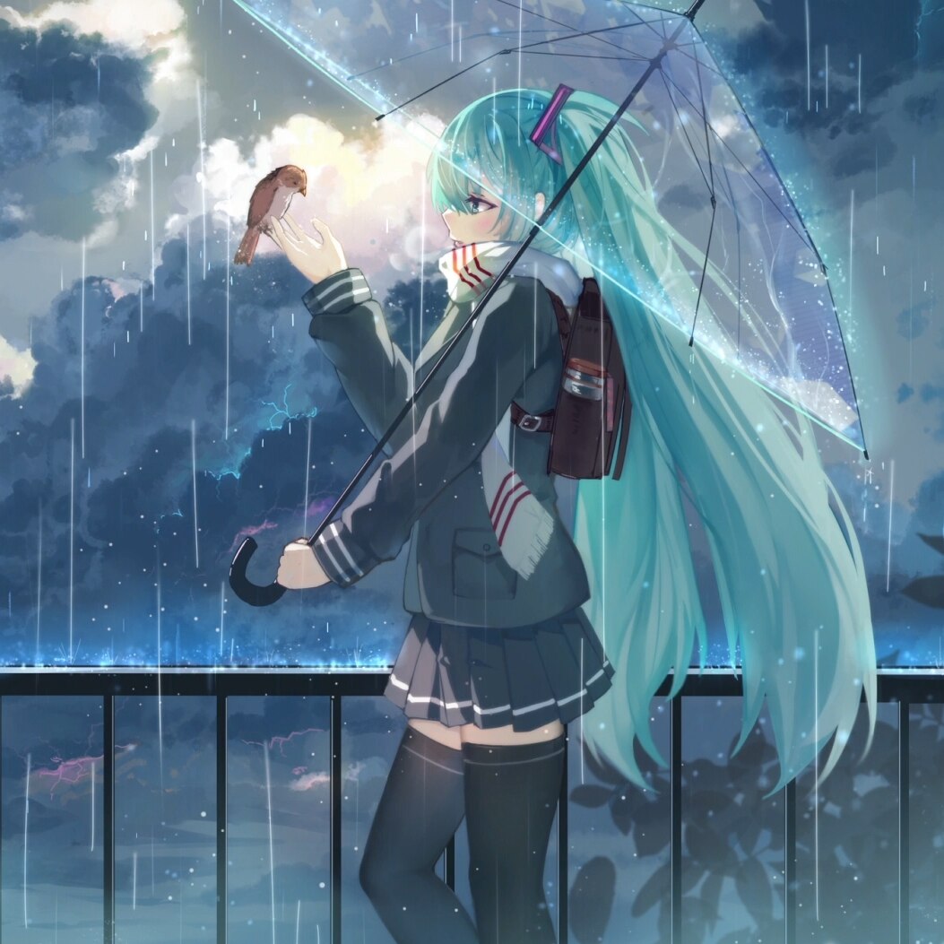 Hatsune Miku [初音ミク] - Rain*Sweet*Umbrella