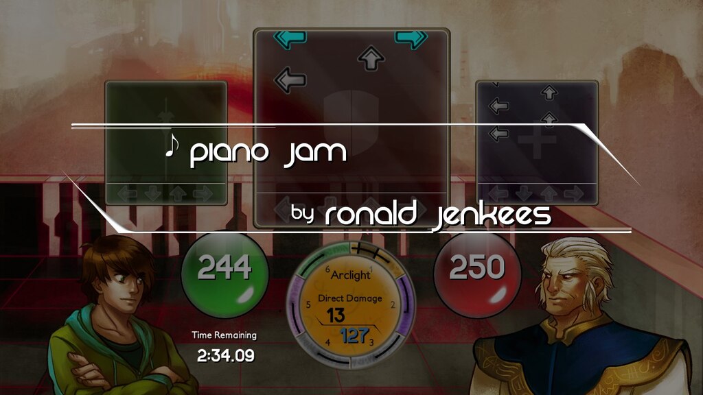 Steam Community Screenshot 音ゲーでテンポ変調のピアノ曲とか