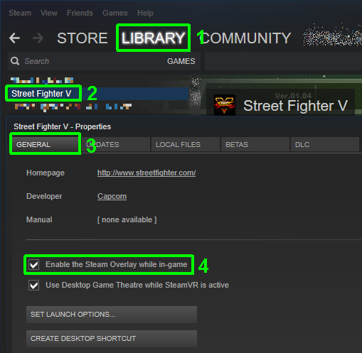 Steam DLC Page: Street Fighter V