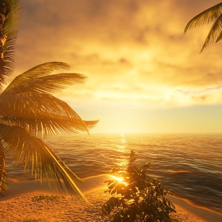 Stranded deep sunset | Wallpapers HDV