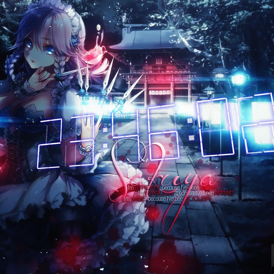 東方 十六夜咲夜 Wallpapers Hdv