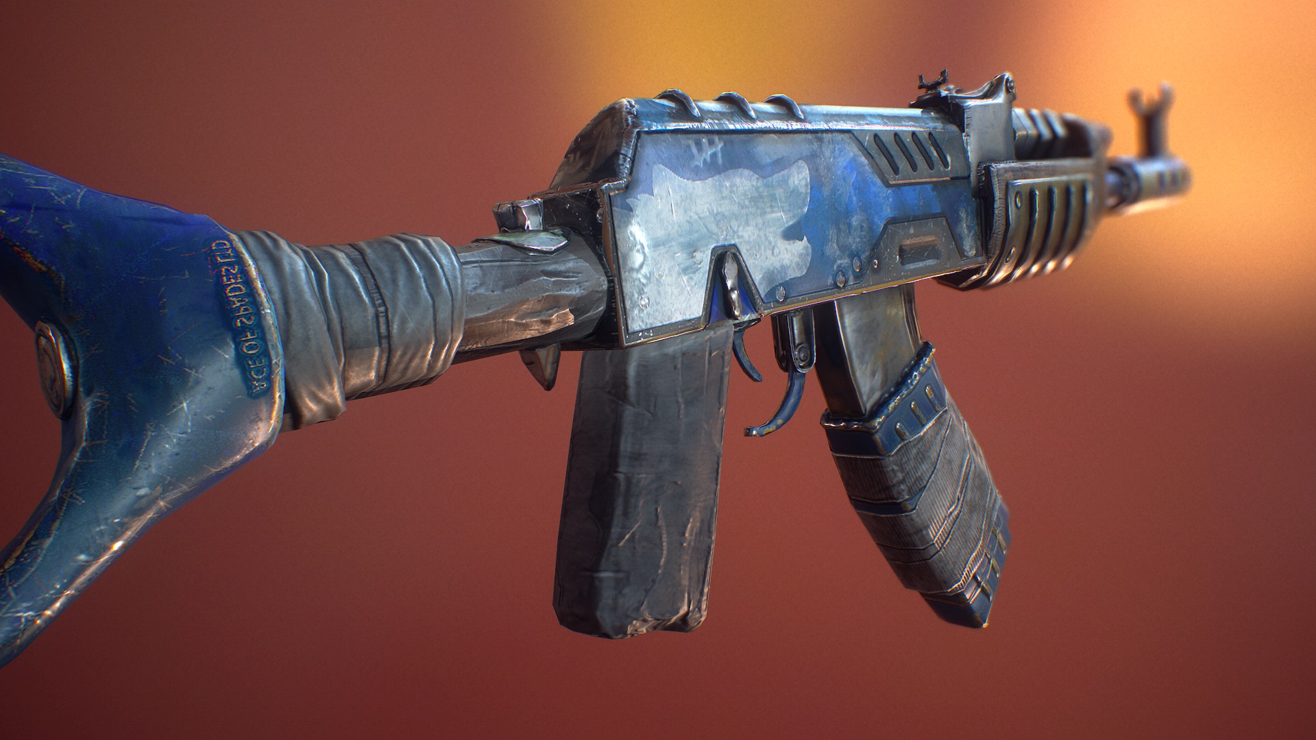 Lonewolf AK47 - Blue screenshot 1