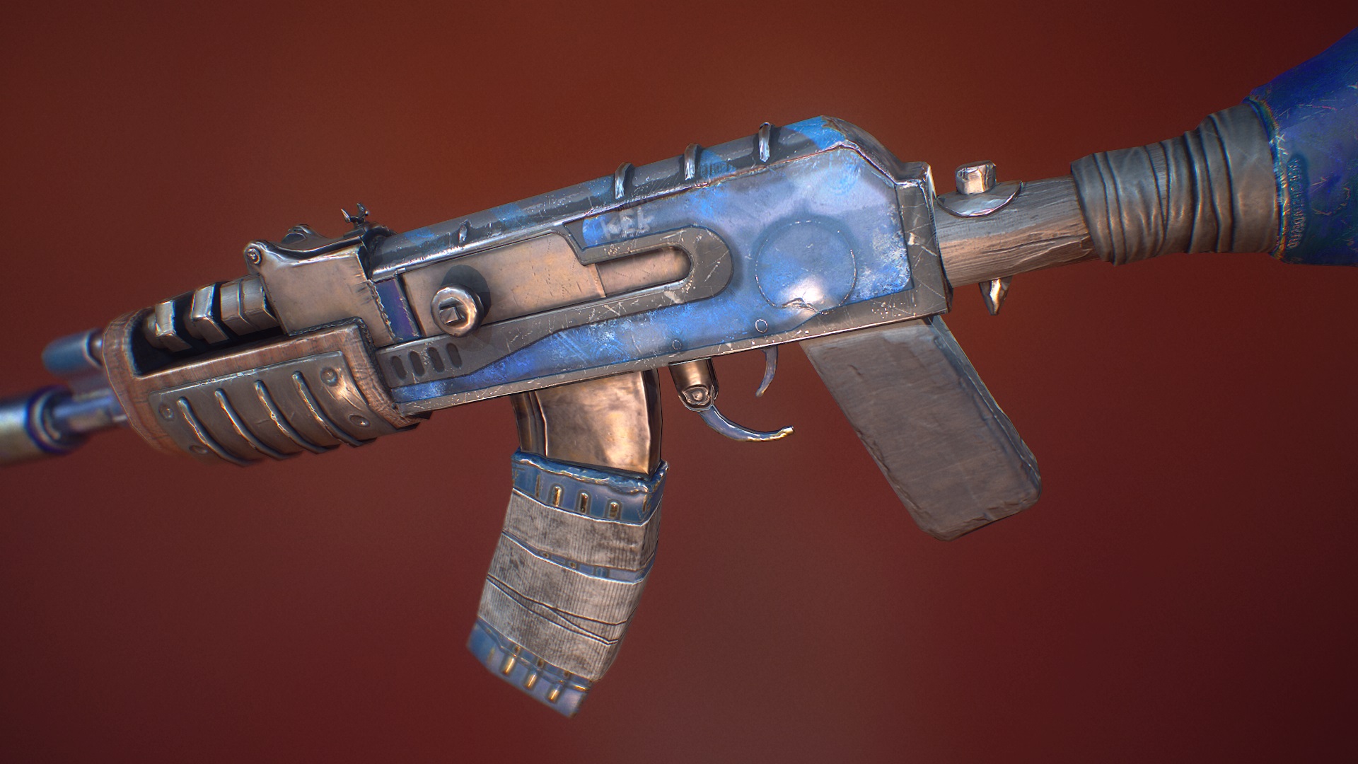 Lonewolf AK47 - Blue thumbnail 4